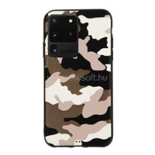 Gigapack Szilikon telefonvédő (terep minta) FEHÉR (GP-96616) tok és táska