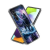 Gigapack Szilikon telefonvédő (ultravékony, kameravédő, farkas minta) FEKETE (GP-183603)