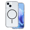 Gigapack Szilikon telefonvédő (ultravékony, műanyag hátlap, MagSafe, légpárnás sarok) FEKETE Samsung Galaxy S25 (SM-S931), Galaxy S24 (SM-S921)