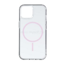 Gigapack Szilikon telefonvédő (ultravékony, műanyag hátlap, MagSafe, légpárnás sarok) RÓZSASZÍN (GP-171568) tok és táska