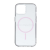 Gigapack Szilikon telefonvédő (ultravékony, műanyag hátlap, MagSafe, légpárnás sarok) RÓZSASZÍN (GP-173607)