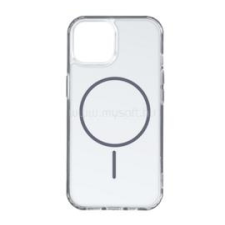 Gigapack Szilikon telefonvédő (ultravékony, műanyag hátlap, MagSafe, légpárnás sarok) SÖTÉTSZÜRKE (GP-171586) tok és táska