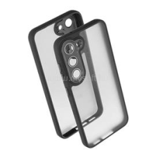 Gigapack Szilikon telefonvédő (ütésállóság, akril hátlap, kameravédő) FEKETE (GP-153344) tok és táska