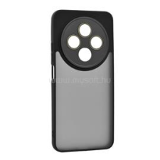 Gigapack Szilikon telefonvédő (ütésállóság, akril hátlap, kameravédő) FEKETE (GP-163283) tok és táska