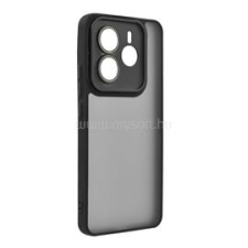 Gigapack Szilikon telefonvédő (ütésállóság, akril hátlap, kameravédő) FEKETE (GP-167709) tok és táska