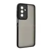 Gigapack Szilikon telefonvédő (ütésállóság, akril hátlap, kameravédő) FEKETE (GP-191110)