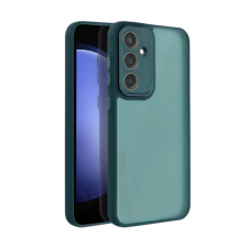 Gigapack Szilikon telefonvédő (ütésállóság, akril hátlap, kameravédő) SÖTÉTZÖLD Samsung Galaxy S25 (SM-S931) tok és táska