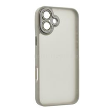 Gigapack Szilikon telefonvédő (ütésállóság, akril hátlap, kameravédő) VILÁGOSSZÜRKE (GP-160120) tok és táska