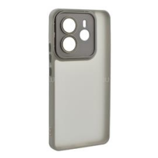 Gigapack Szilikon telefonvédő (ütésállóság, akril hátlap, kameravédő) VILÁGOSSZÜRKE (GP-167735) tok és táska