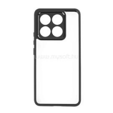 Gigapack Szilikon telefonvédő (ütésállóság, átlátszó hátlap) FEKETE (GP-163290) tok és táska