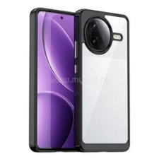 Gigapack Szilikon telefonvédő (ütésállóság, átlátszó hátlap) FEKETE (GP-172377) tok és táska