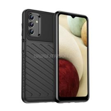 Gigapack Szilikon telefonvédő (ütésállóság, csíkos, dombor minta) FEKETE (GP-121142) tok és táska