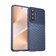 Gigapack Szilikon telefonvédő (ütésállóság, csíkos, dombor minta) SÖTÉTKÉK (GP-182863) tok és táska