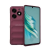 Gigapack Szilikon telefonvédő (ütésállóság, kameravédő, 3D) BORDÓ (GP-157778)