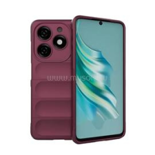Gigapack Szilikon telefonvédő (ütésállóság, kameravédő, 3D) BORDÓ (GP-157778) tok és táska