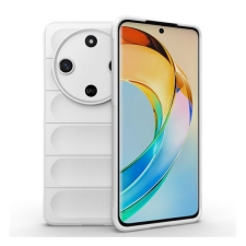 Gigapack Szilikon telefonvédő (ütésállóság, kameravédő, 3D) FEHÉR Honor Magic6 Lite 5G tok és táska