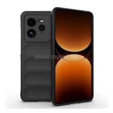 Gigapack Szilikon telefonvédő (ütésállóság, kameravédő, 3D) FEKETE (GP-168019) tok és táska