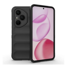 Gigapack Szilikon telefonvédő (ütésállóság, kameravédő, 3D) FEKETE Honor 400 Pro tok és táska