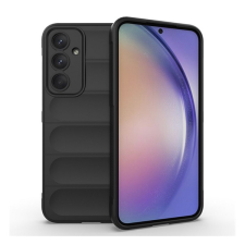 Gigapack Szilikon telefonvédő (ütésállóság, kameravédő, 3D) FEKETE Samsung Galaxy A35 5G (SM-A356) tok és táska