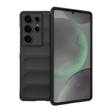 Gigapack Szilikon telefonvédő (ütésállóság, kameravédő, 3D) FEKETE Samsung Galaxy S25 Ultra (SM-S938) tok és táska