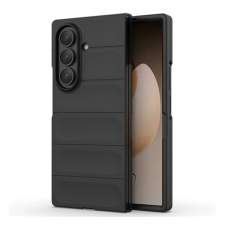 Gigapack Szilikon telefonvédő (ütésállóság, kameravédő, 3D) FEKETE Samsung Galaxy Z Fold7 (SM-F966) tok és táska