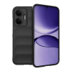 Gigapack Szilikon telefonvédő (ütésállóság, kameravédő, 3D) FEKETE Xiaomi Poco F7