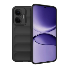 Gigapack Szilikon telefonvédő (ütésállóság, kameravédő, 3D) FEKETE Xiaomi Poco F7 tok és táska