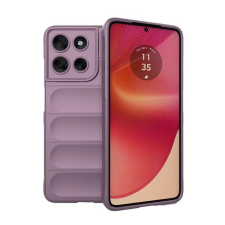 Gigapack Szilikon telefonvédő (ütésállóság, kameravédő, 3D) LILA Motorola Moto G56 (XT2529) tok és táska