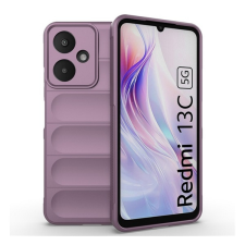 Gigapack Szilikon telefonvédő (ütésállóság, kameravédő, 3D) LILA Xiaomi Redmi 13C tok és táska