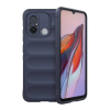 Gigapack Szilikon telefonvédő (ütésállóság, kameravédő, 3D) SÖTÉTKÉK