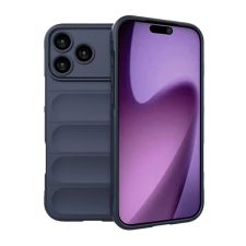 Gigapack Szilikon telefonvédő (ütésállóság, kameravédő, 3D) SÖTÉTKÉK Apple iPhone 17 Pro Max tok és táska