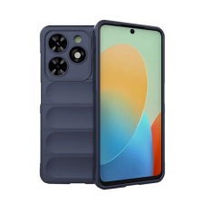 Gigapack Szilikon telefonvédő (ütésállóság, kameravédő, 3D) SÖTÉTKÉK Tecno Spark 20C tok és táska