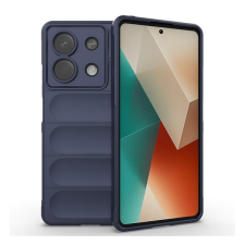 Gigapack Szilikon telefonvédő (ütésállóság, kameravédő, 3D) SÖTÉTKÉK Xiaomi Redmi Note 13 5G tok és táska