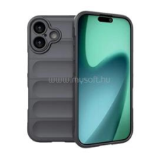 Gigapack Szilikon telefonvédő (ütésállóság, kameravédő, 3D) SÖTÉTSZÜRKE (GP-173651) tok és táska