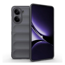 Gigapack Szilikon telefonvédő (ütésállóság, kameravédő, 3D) SÖTÉTSZÜRKE Xiaomi Poco X7 Pro mobiltelefon kellék