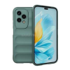 Gigapack Szilikon telefonvédő (ütésállóság, kameravédő, 3D) SÖTÉTZÖLD (GP-158791)