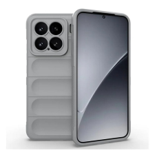 Gigapack Szilikon telefonvédő (ütésállóság, kameravédő, 3D) VILÁGOSSZÜRKE Xiaomi 15 tok és táska