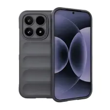 Gigapack Szilikon telefonvédő ütésállóság kameravédő 3D Xiaomi 17 sötétszürke GP-182562 tok és táska