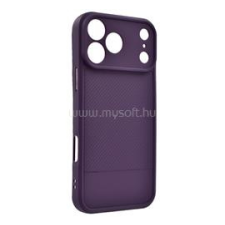 Gigapack Szilikon telefonvédő (ütésállóság, kameravédő, karbon minta) LILA (GP-178691) tok és táska
