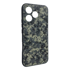 Gigapack Szilikon telefonvédő (ütésállóság, kameravédő, terep minta) SÖTÉTZÖLD Honor 400 Lite tok és táska