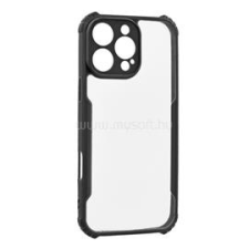 Gigapack Szilikon telefonvédő (ütésállóság, légpárnás sarok, akril hátlap, kameravédő) FEKETE (GP-160145) tok és táska