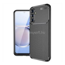 Gigapack Szilikon telefonvédő (ütésállóság, légpárnás sarok, karbon minta) FEKETE (GP-150590) tok és táska