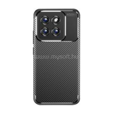 Gigapack Szilikon telefonvédő (ütésállóság, légpárnás sarok, karbon minta) FEKETE (GP-155499) tok és táska