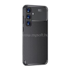 Gigapack Szilikon telefonvédő (ütésállóság, légpárnás sarok, karbon minta) FEKETE (GP-165198) tok és táska