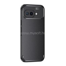 Gigapack Szilikon telefonvédő (ütésállóság, légpárnás sarok, karbon minta) FEKETE (GP-168487) tok és táska