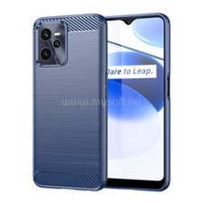 Gigapack Szilikon telefonvédő (ütésállóság, légpárnás sarok, szálcsiszolt, karbon minta) SÖTÉTKÉK (GP-116020) tok és táska