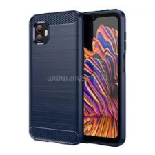 Gigapack Szilikon telefonvédő (ütésállóság, légpárnás sarok, szálcsiszolt, karbon minta) SÖTÉTKÉK (GP-124870) tok és táska