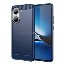 Gigapack Szilikon telefonvédő (ütésállóság, légpárnás sarok, szálcsiszolt, karbon minta) SÖTÉTKÉK (GP-168214) tok és táska