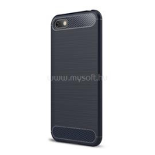 Gigapack Szilikon telefonvédő (ütésállóság, légpárnás sarok, szálcsiszolt, karbon minta) SÖTÉTKÉK (GP-78142) tok és táska