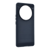 Gigapack Szilikon telefonvédő (ütésállóság, légpárnás sarok, szálcsiszolt, karbon minta) SÖTÉTKÉK Honor Magic 7 Lite "Gigapack csomagolás" (GP-168655) (GP-168655)